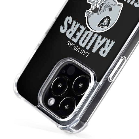 NFL Las Vegas Raiders Helmet iPhone 15 Pro MagSafe Case